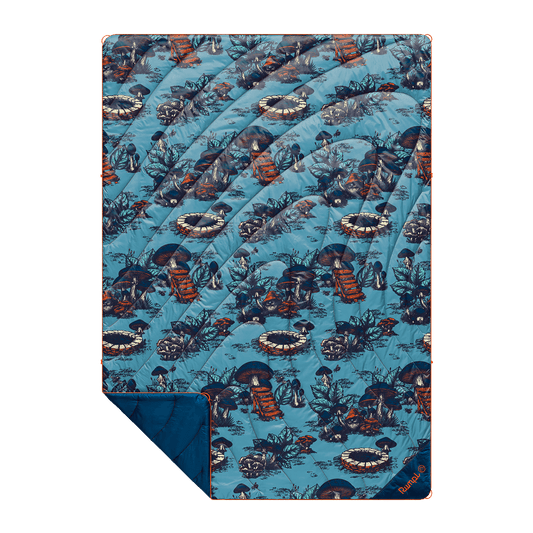 Rumpl - Original Puffy Blanket - Magic Mushrooms