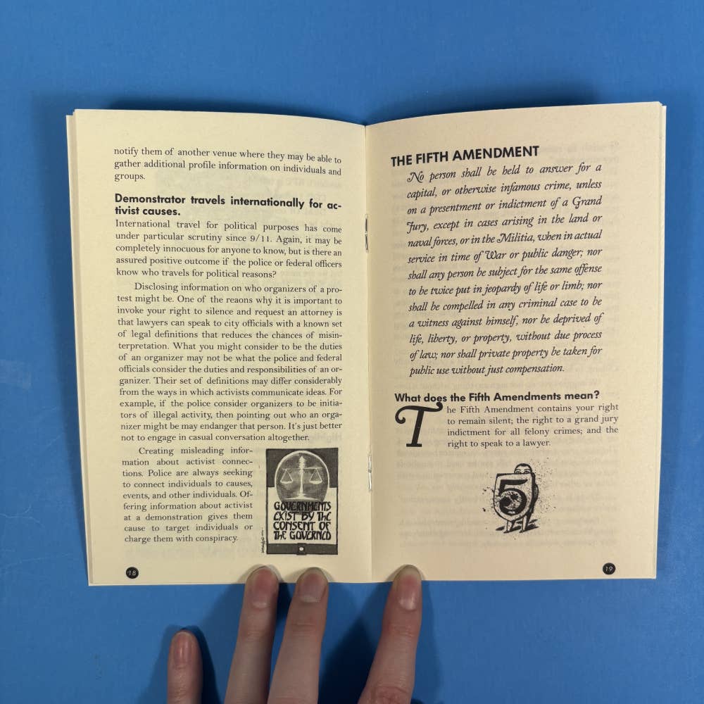 Microcosm Publishing & Distribution - Know Your Rights: Protect Yourself and Your Community (Zine)