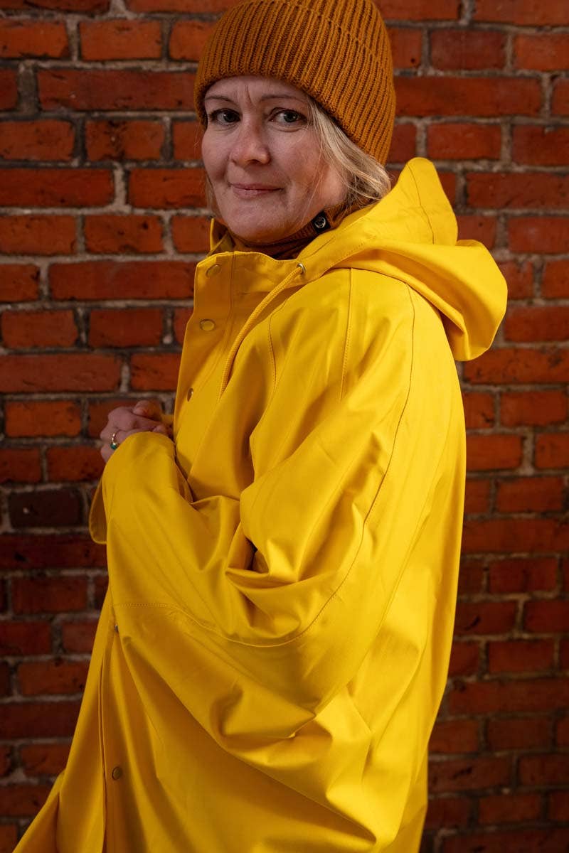 Danefae København - Danerain Poncho Dark Yellow