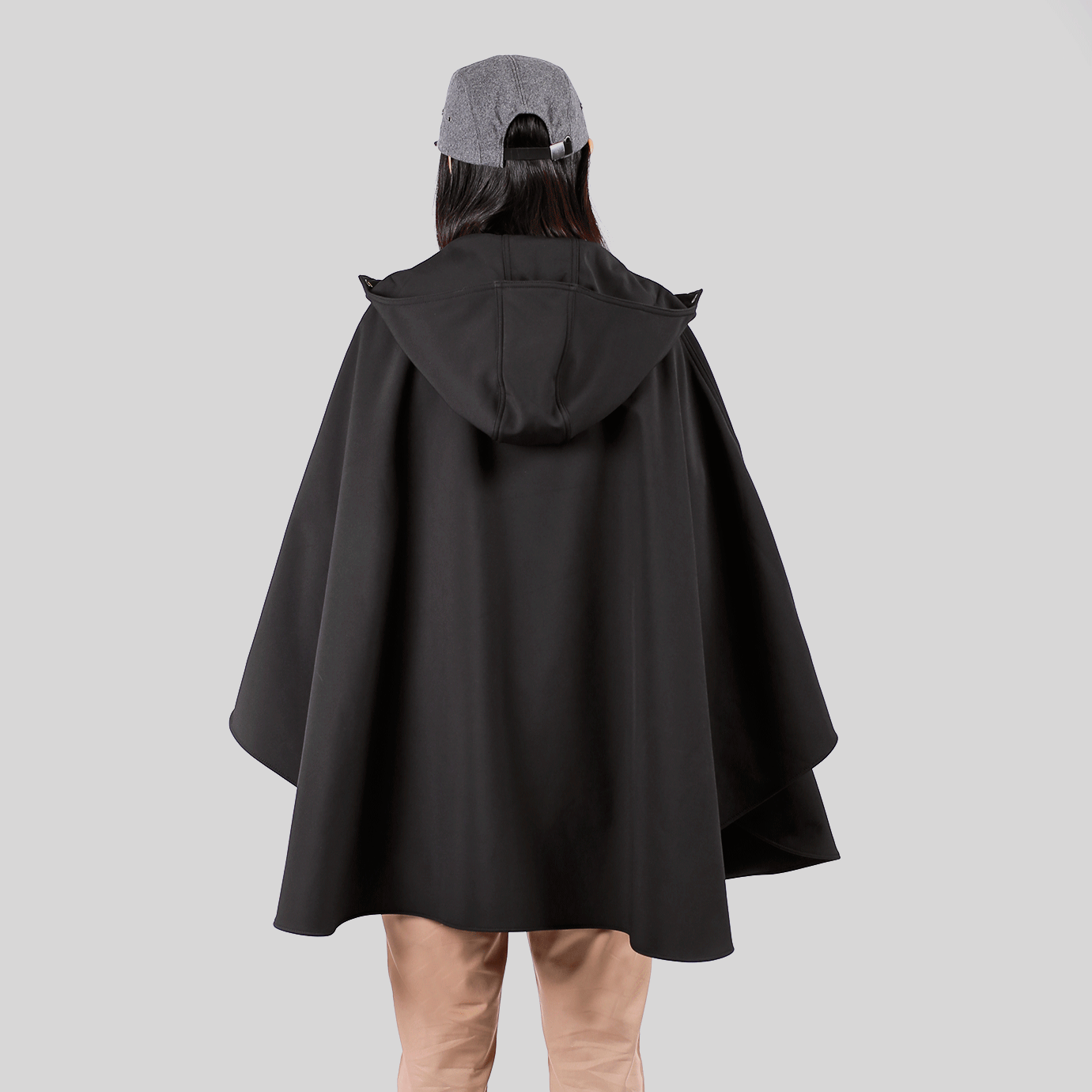 Muttonhead - Rain Poncho - Black