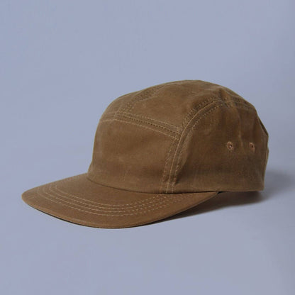 Muttonhead - 5 Panel - Blank - Field Tan Waxed Cotton