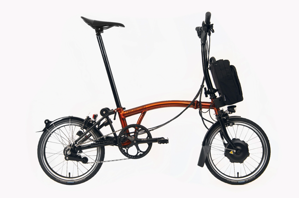 Brompton Electric C Line 4 Speed Folding Electric Bike