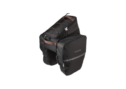 Gazelle Rear Carrier Racktop Bag with Panniers MIK