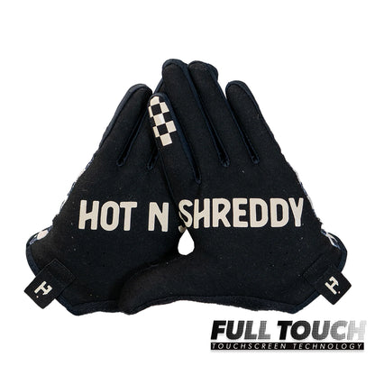 Handup Most Days Gloves - Checkered Black/Tan, Small