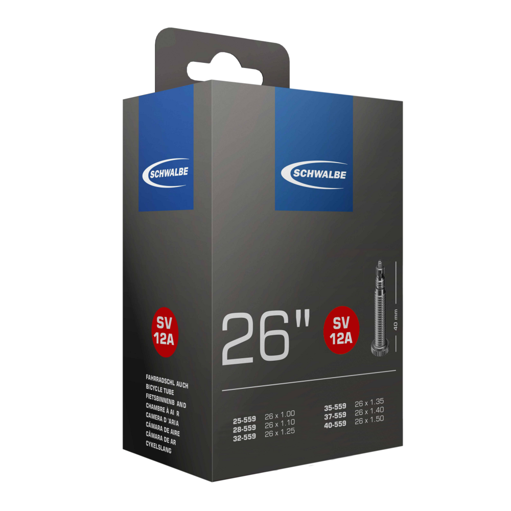 Schwalbe SV12A 26" Tube, Presta Valve 40mm