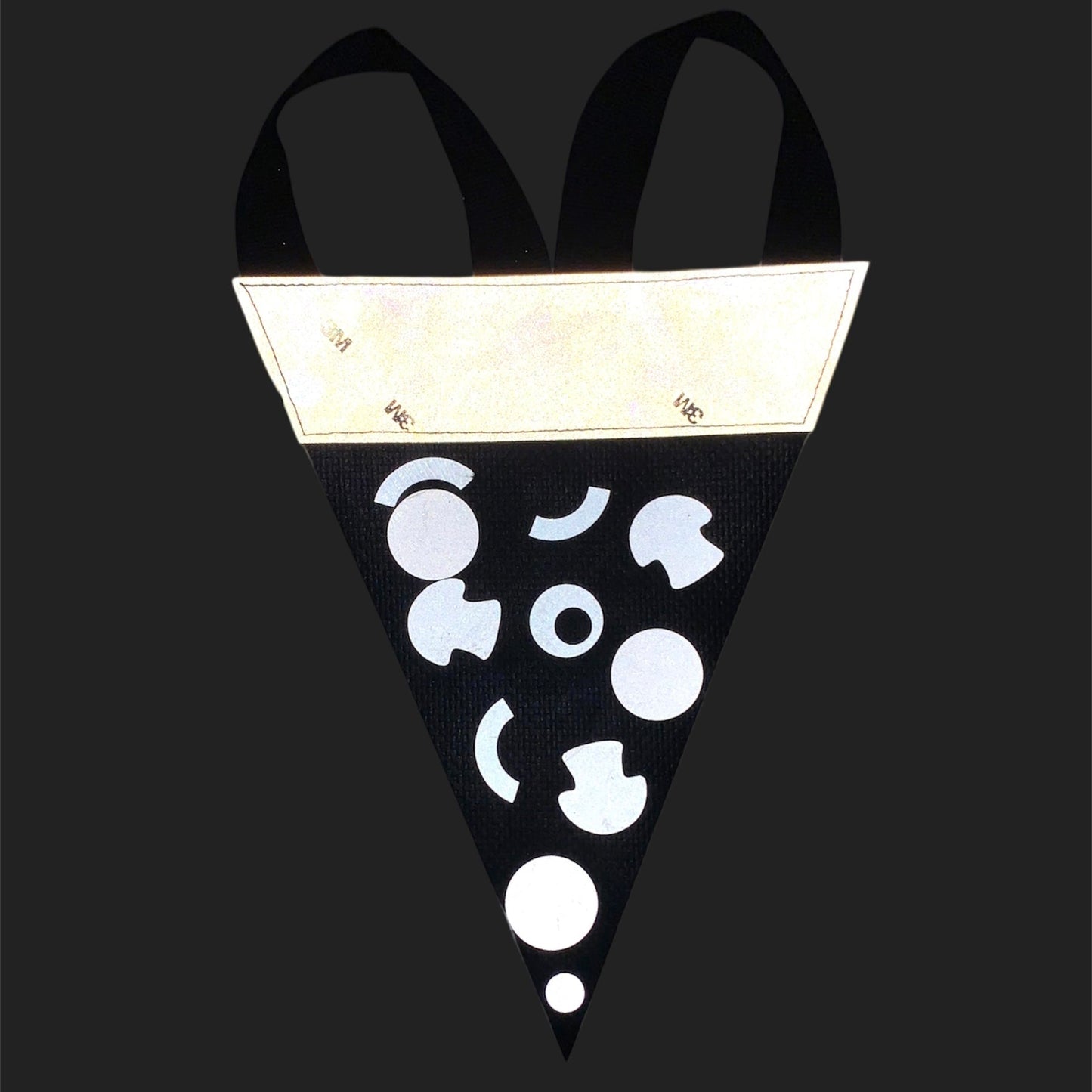 Safety Pizza Bicycle Reflector