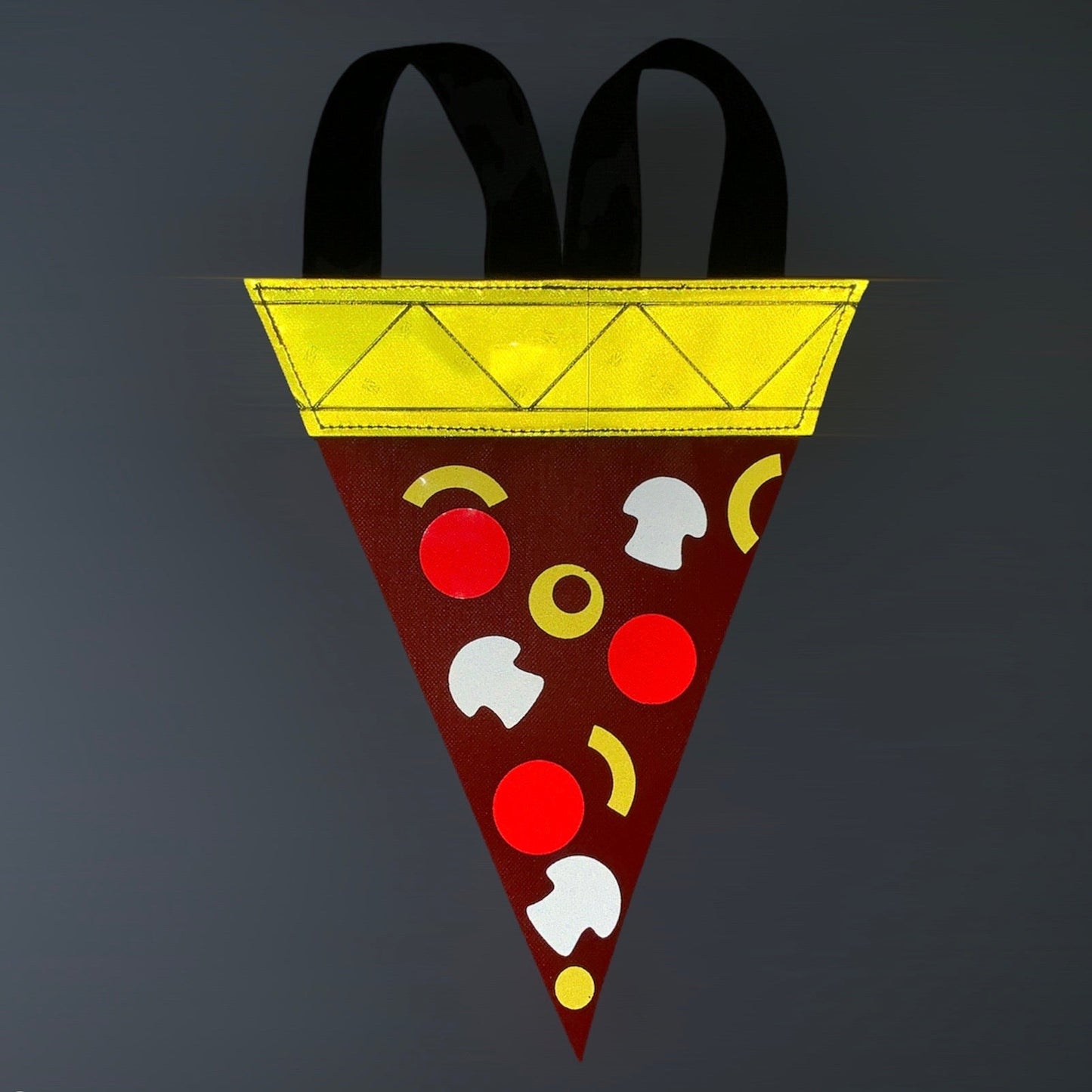 Safety Pizza Bicycle Reflector