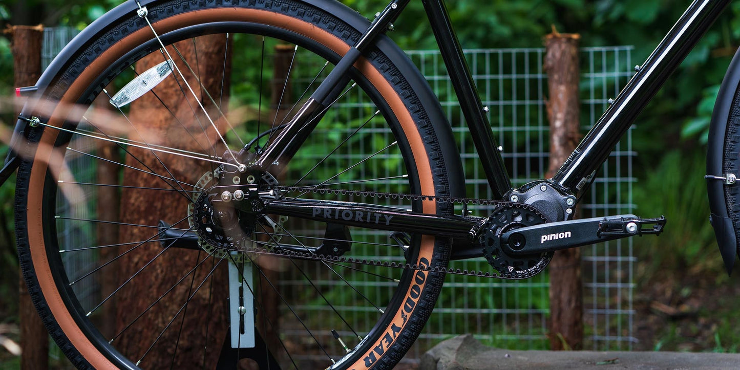 PRIORITY 600 All-Road Bike Featuring a Pinion Gear Box