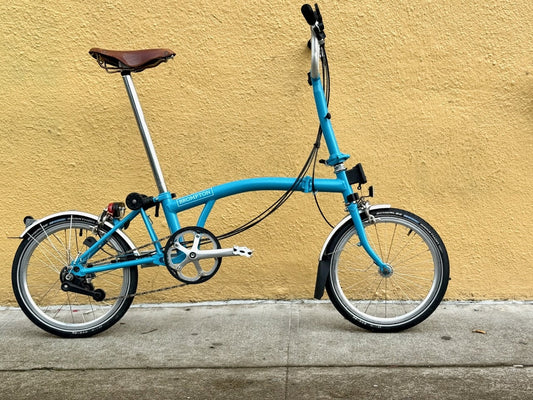 Used Brompton folding bike