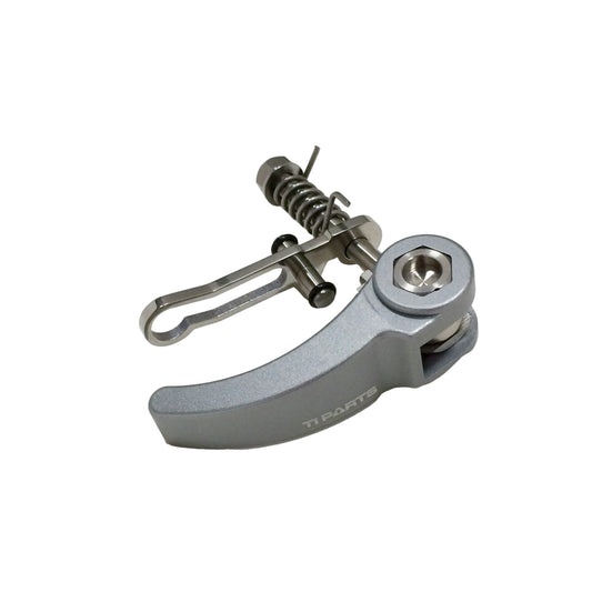 TPW Brompton - Seatpost clamp rear clip assembly, grey