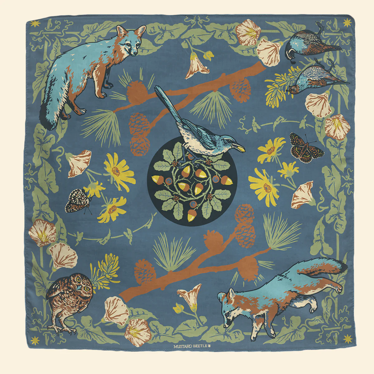 Mustard Beetle Bandanas