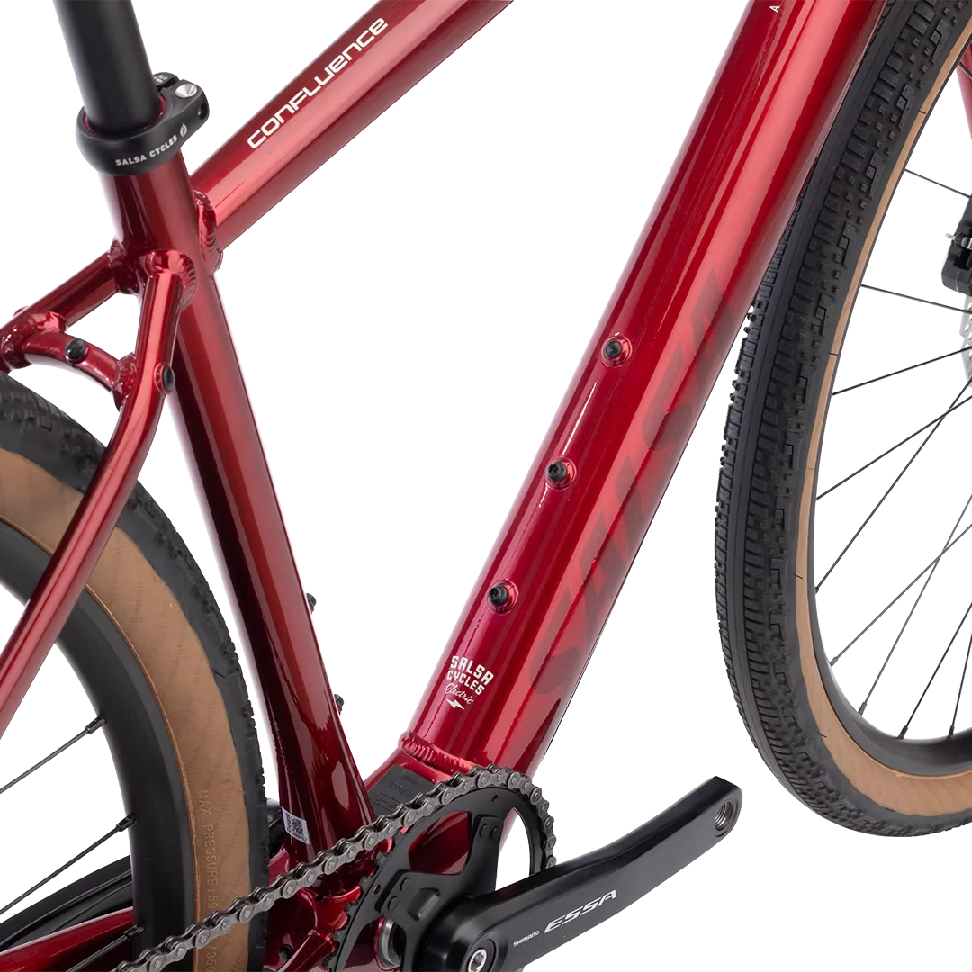 salsa flat bar gravel bike Salsa Confluence Flat Bar Essa 8, Canyon Red, Small