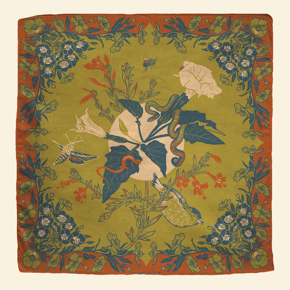 Mustard Beetle Bandanas