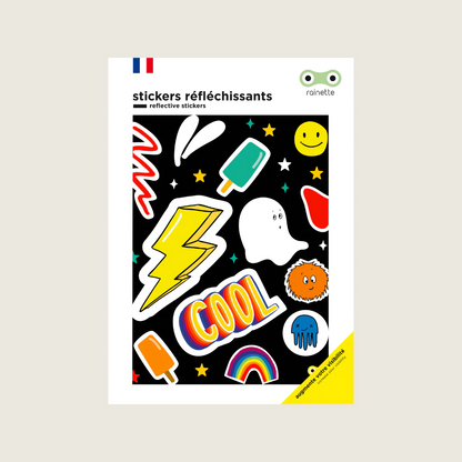 Rainette Stay Visible Reflective Stickers