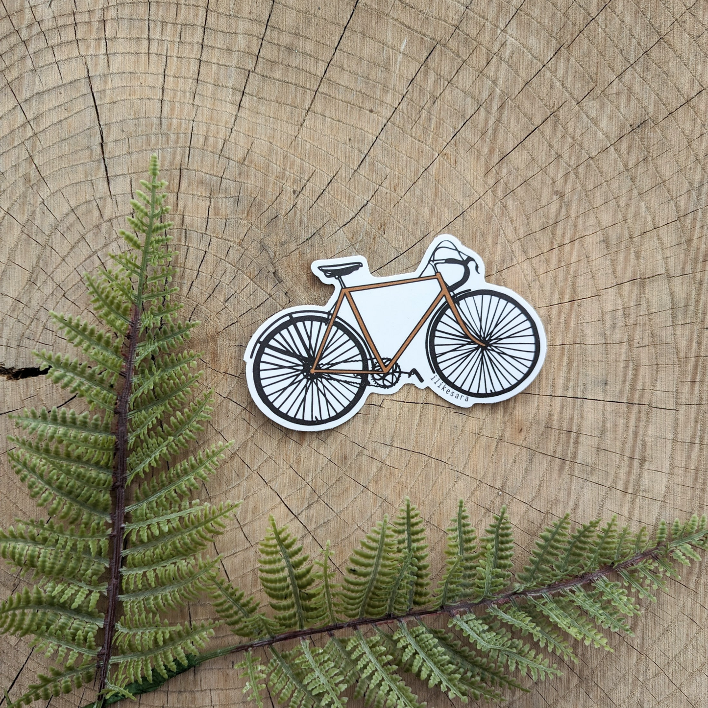 ilikesara Road Bike Sticker