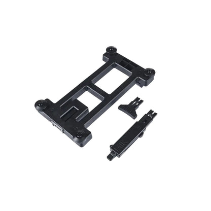 Basil, MIK Adapter Plate, Black (goes on basket/bag)