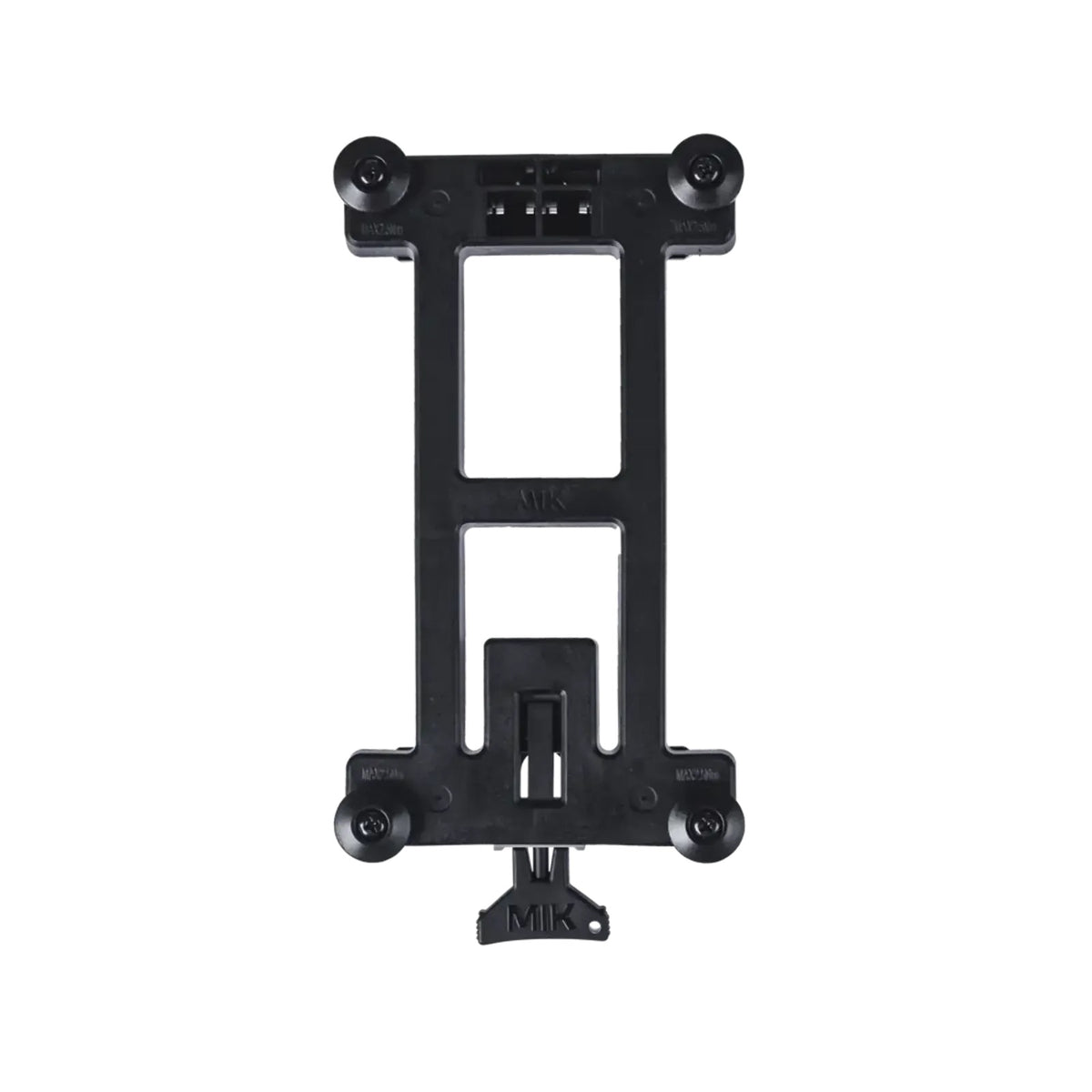 Basil, MIK Adapter Plate, Black (goes on basket/bag)