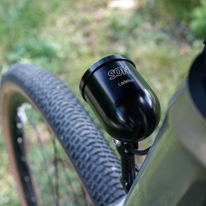 SON Ladelux Dynamo Headlight, High/Low Beam, Charging Device