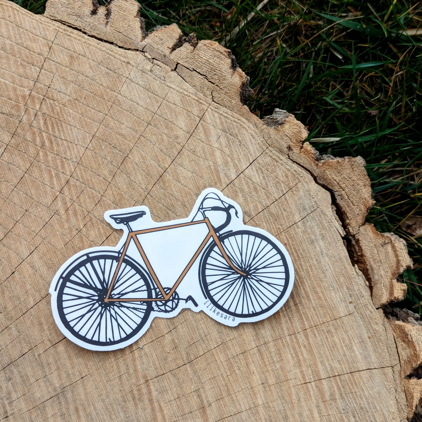 ilikesara Road Bike Sticker