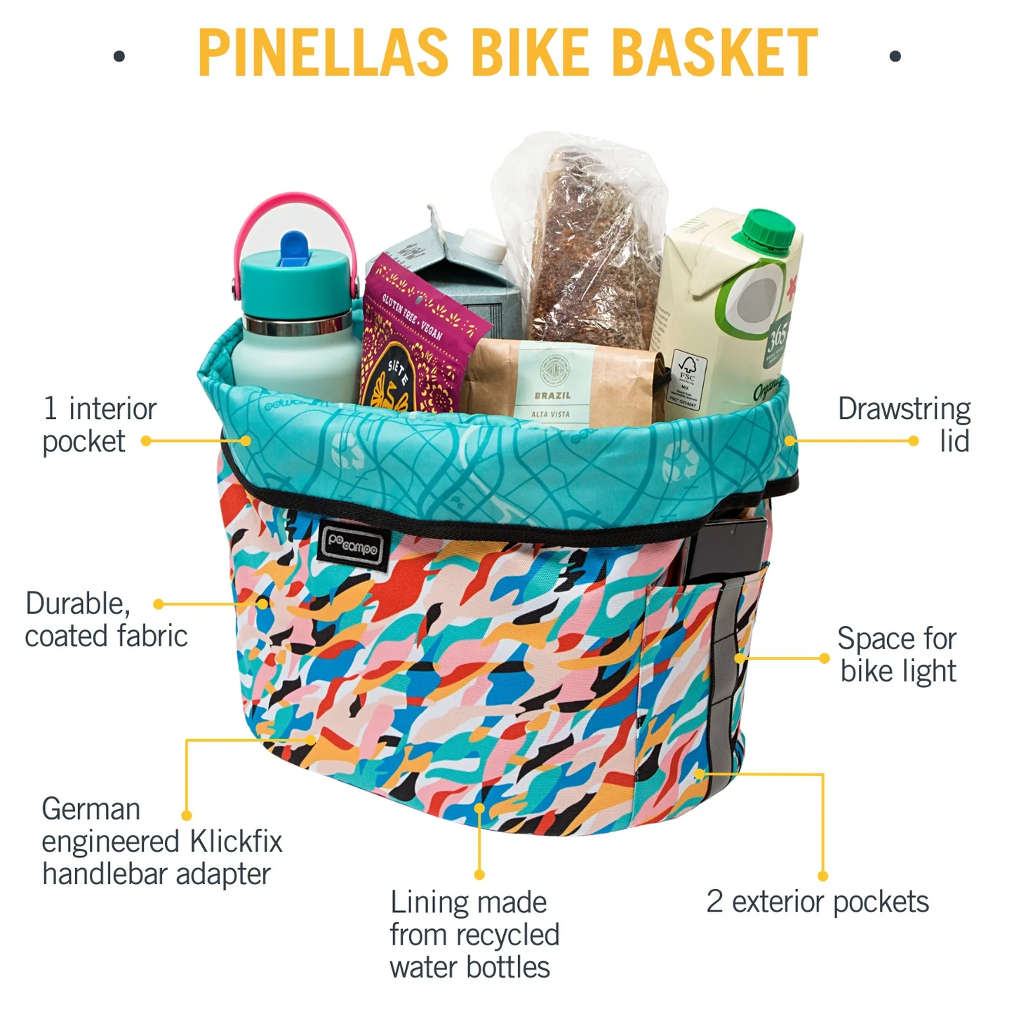 Po Campo Pinellas Bike Basket