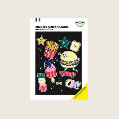 Rainette Stay Visible Reflective Stickers