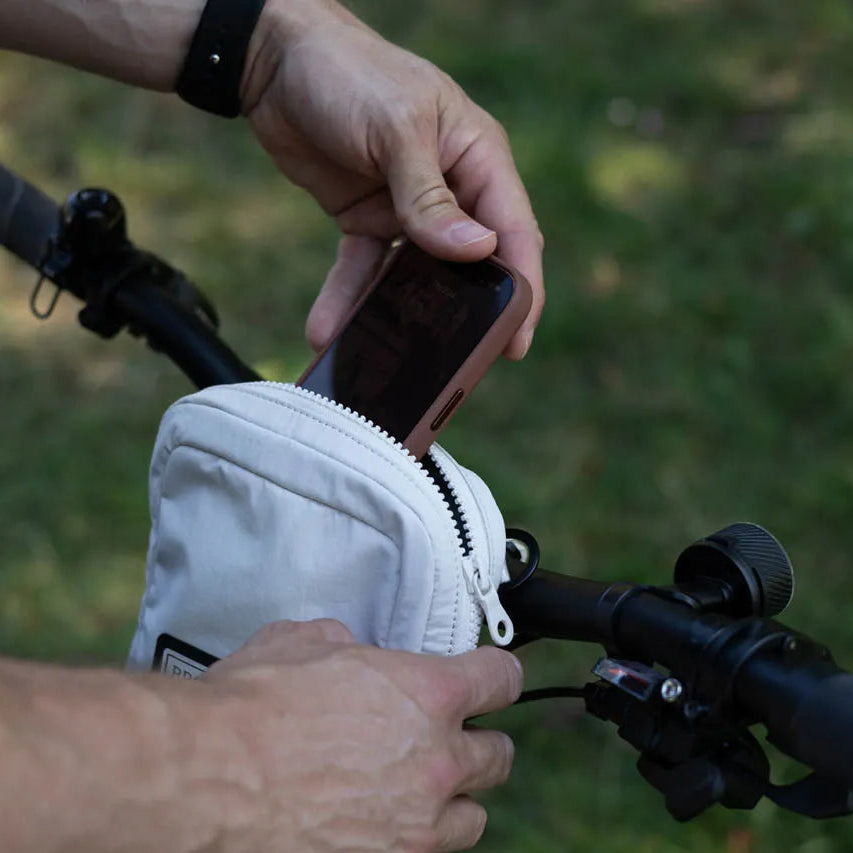 Brompton Zip Pouch - Ivory