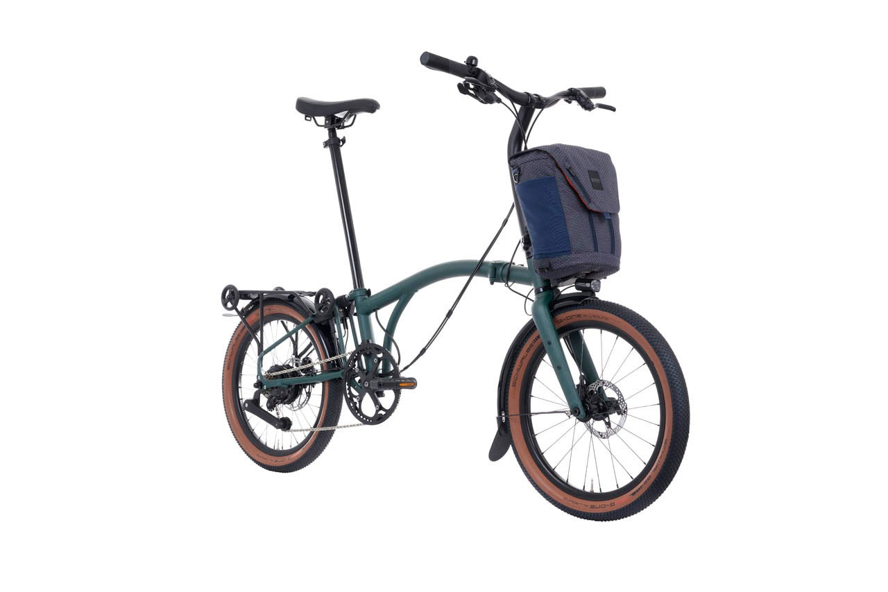 Brompton Electric G Line 4 Speed e-Motiq Space Black / Large