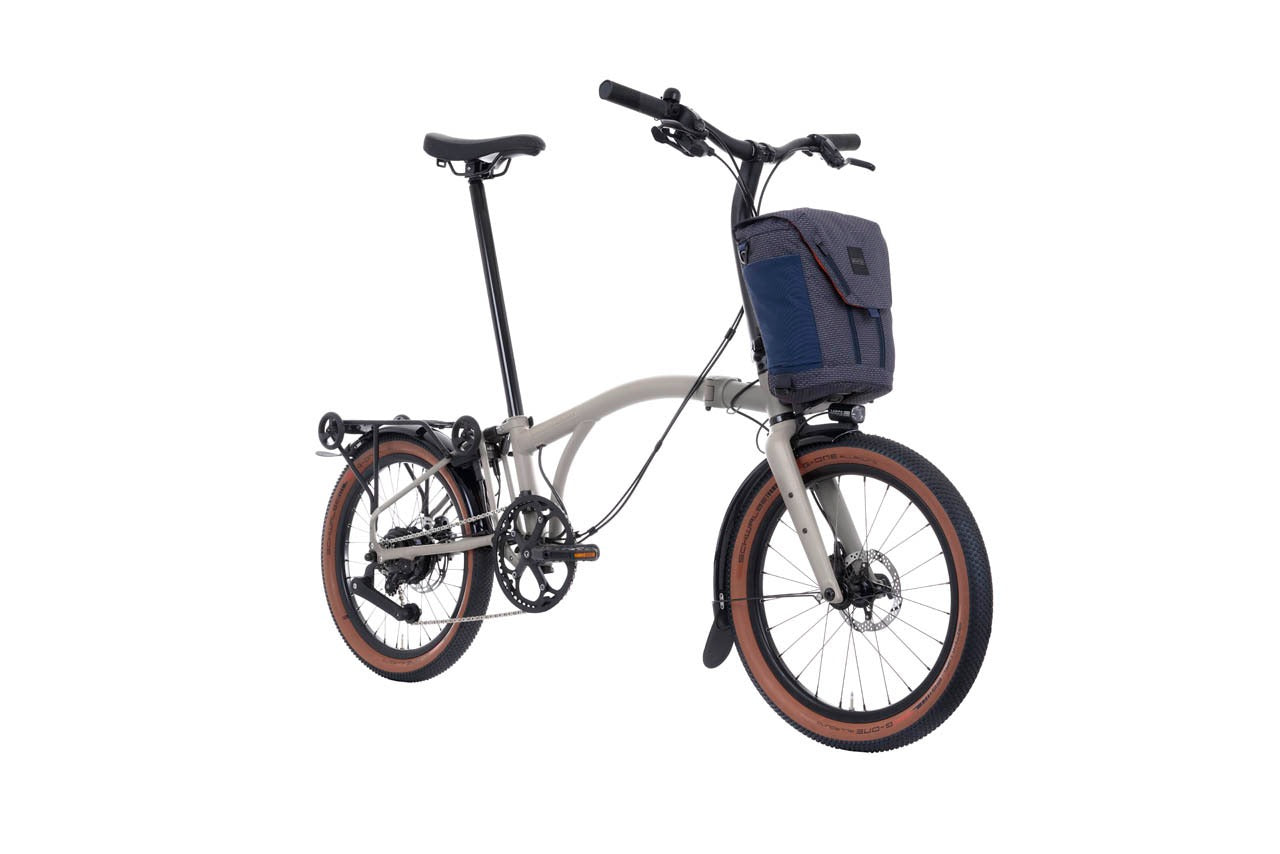 Brompton Electric G Line 4 Speed e-Motiq Space Black / Large