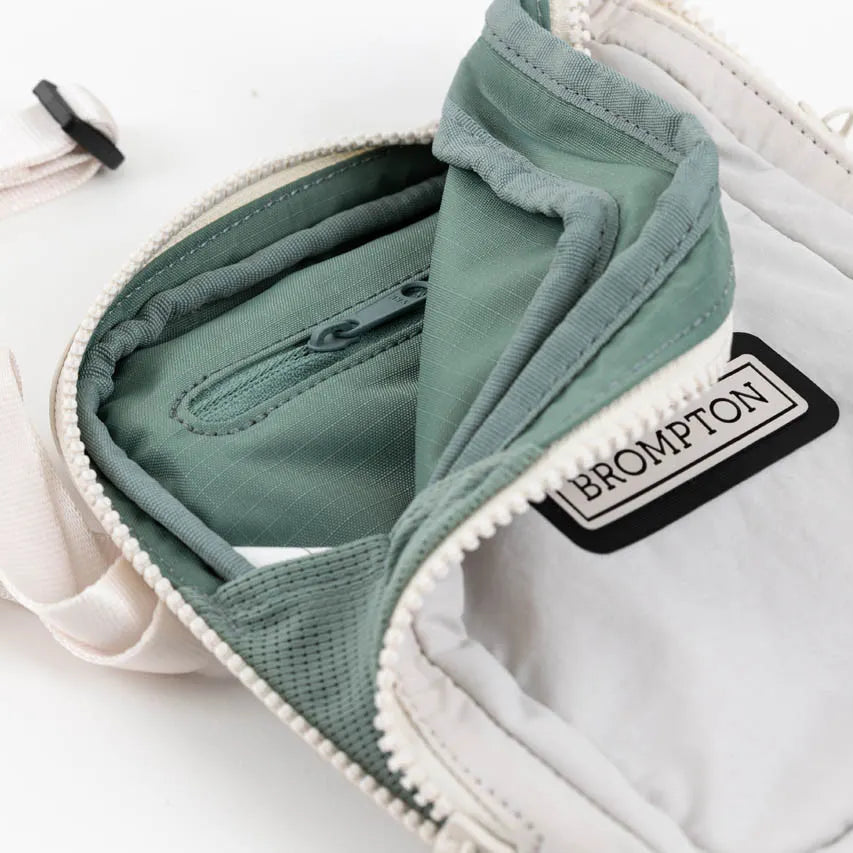 Brompton Zip Pouch - Ivory