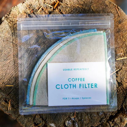 Reusable Cloth Coffee Filter - 3 Pack