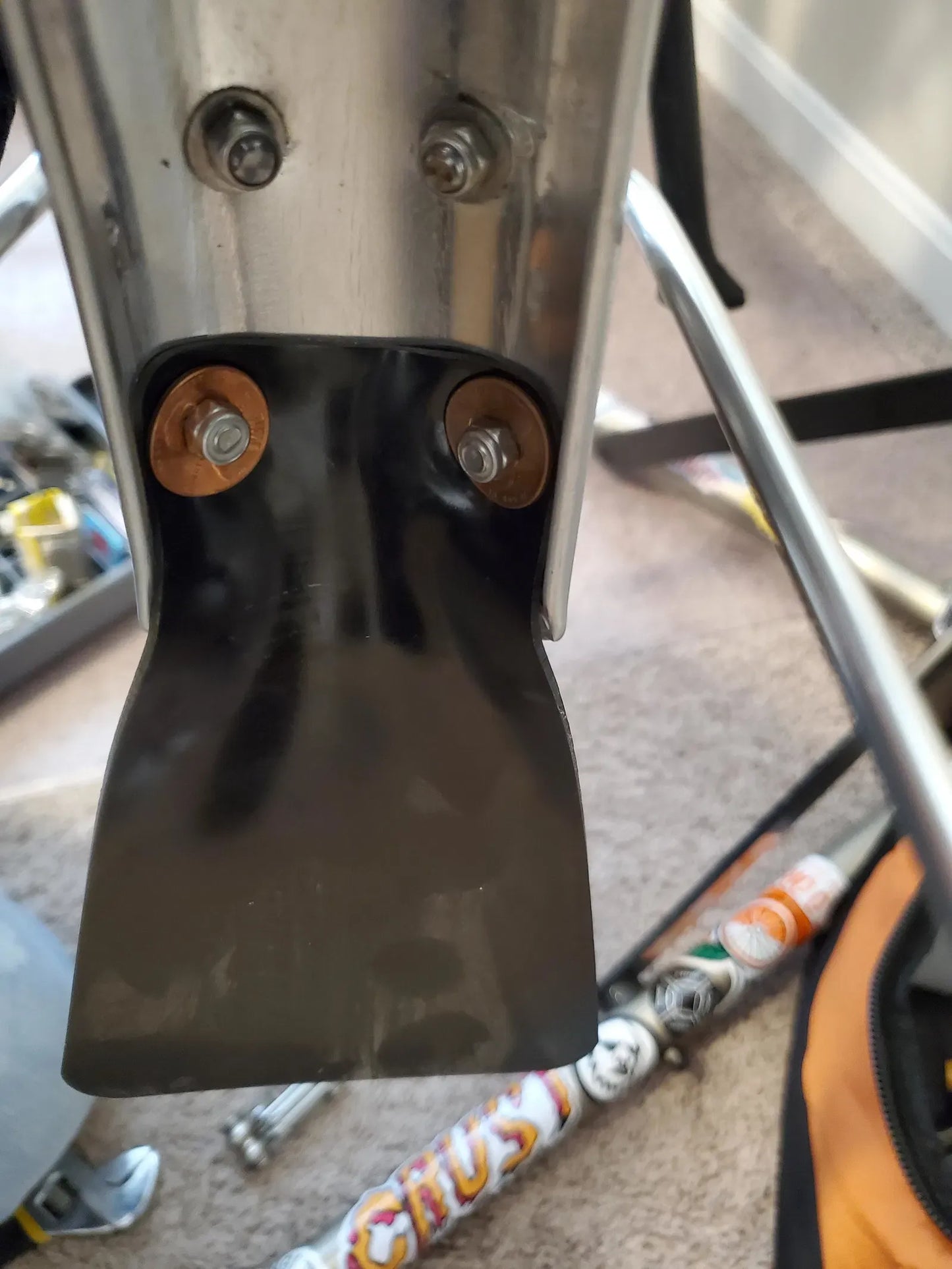 Velo Orange Rubber Mud Flap - Short/Gum