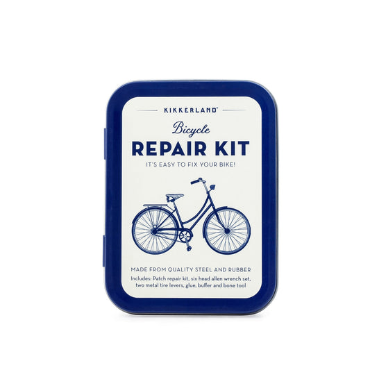Kikkerland Bike Repair Kit Tin