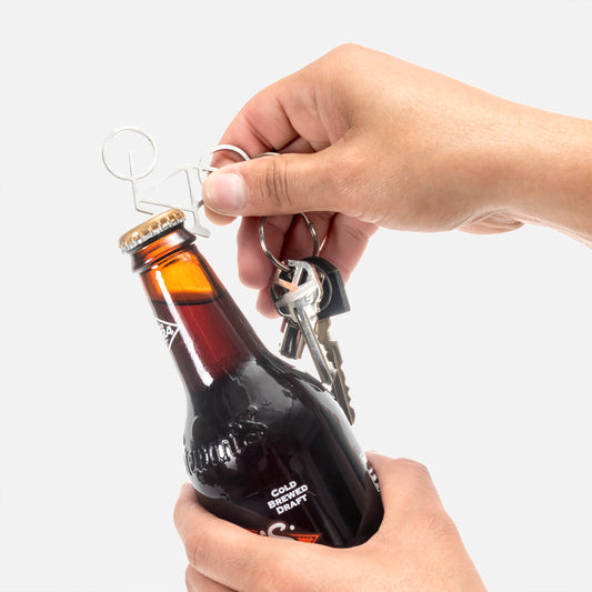Kikkerland Bike Key Ring + Bottle Opener