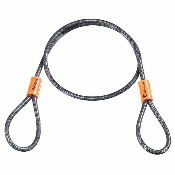 Kryptonite, KryptoFlex 525, Cable lock, 5mm, 76cm, 2.5', Black