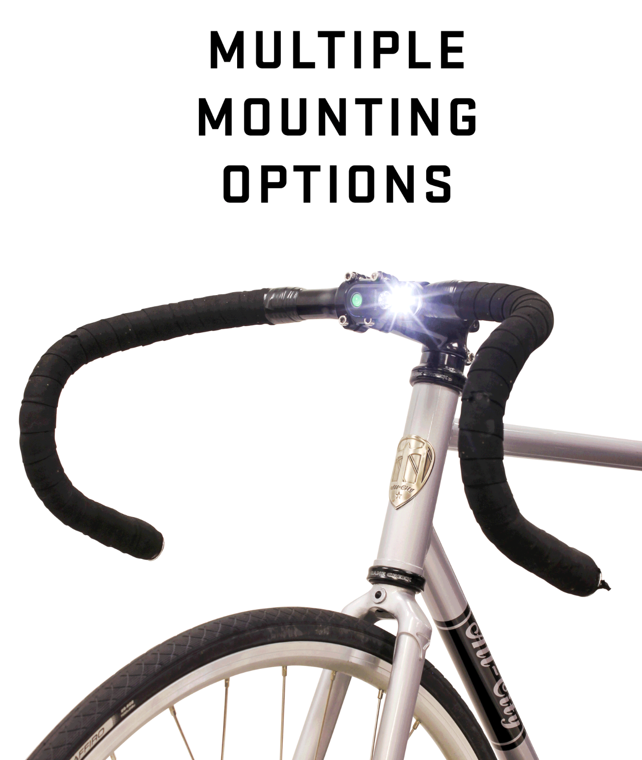 Kryptonite Avenue F-70/R-35 Dual Mode  Light-  Front or Rear - Black