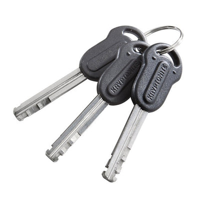 Kryptonite New York U-Lock - 4 x 8", Keyed, Black, Includes bracket