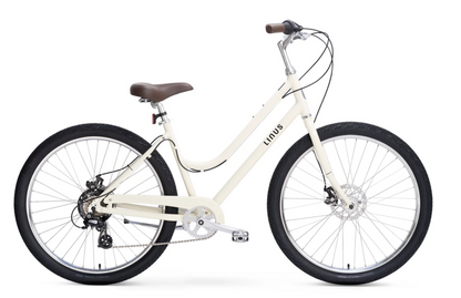 Linus Cesta 7 Speed City Bike Cream