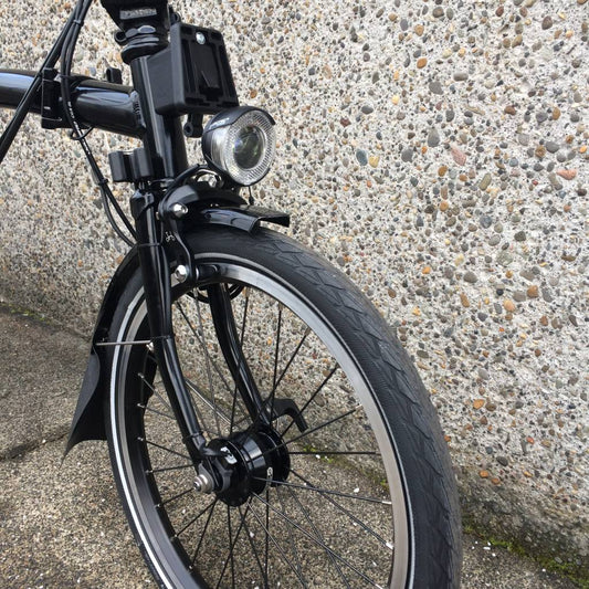 M6L Black Edition Brompton Folding Bike, Dynamo