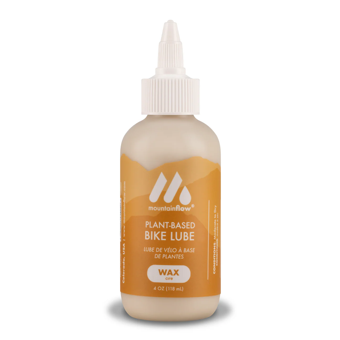 MountainFlow Plant-Based Wax Bike Lubricant - 4oz