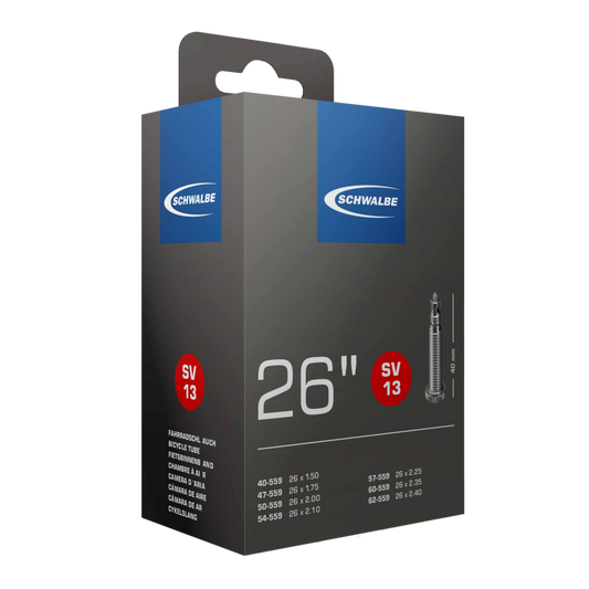 Schwalbe SV13 26" Tube, Presta Valve 40mm