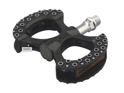 MKS Lambda Grip King pedal Black