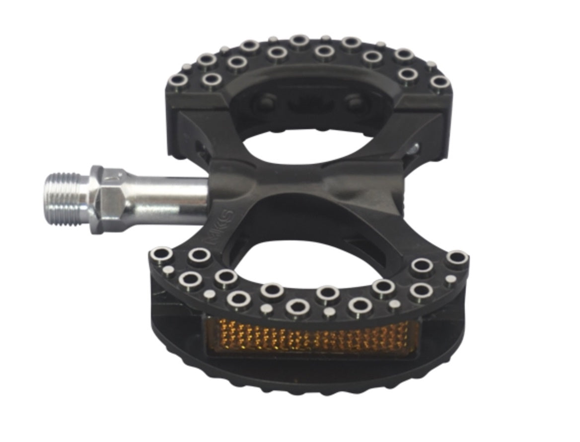 MKS Lambda Grip King pedal Black