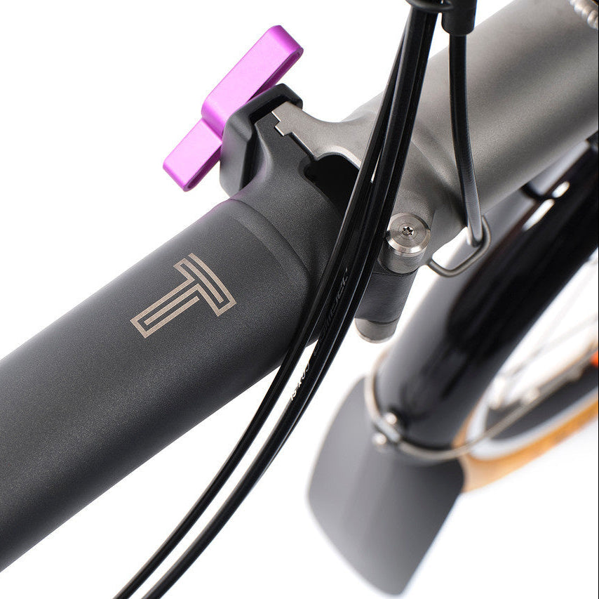 Brompton T Line 12 Speed Ceratech Edition – Clever Cycles | Bikes