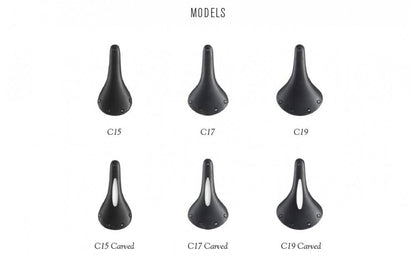 Brooks Cambium C19 Carved Saddle, Black