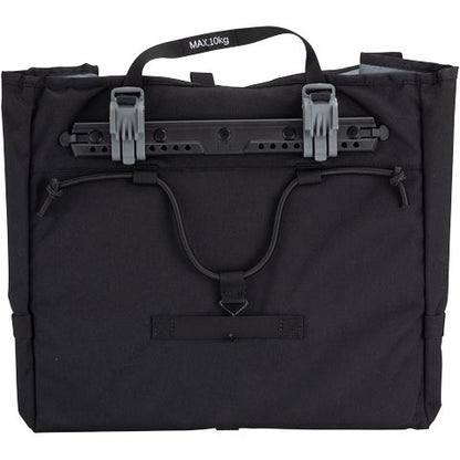 MSW Blacktop Grocery Pannier Bag Black
