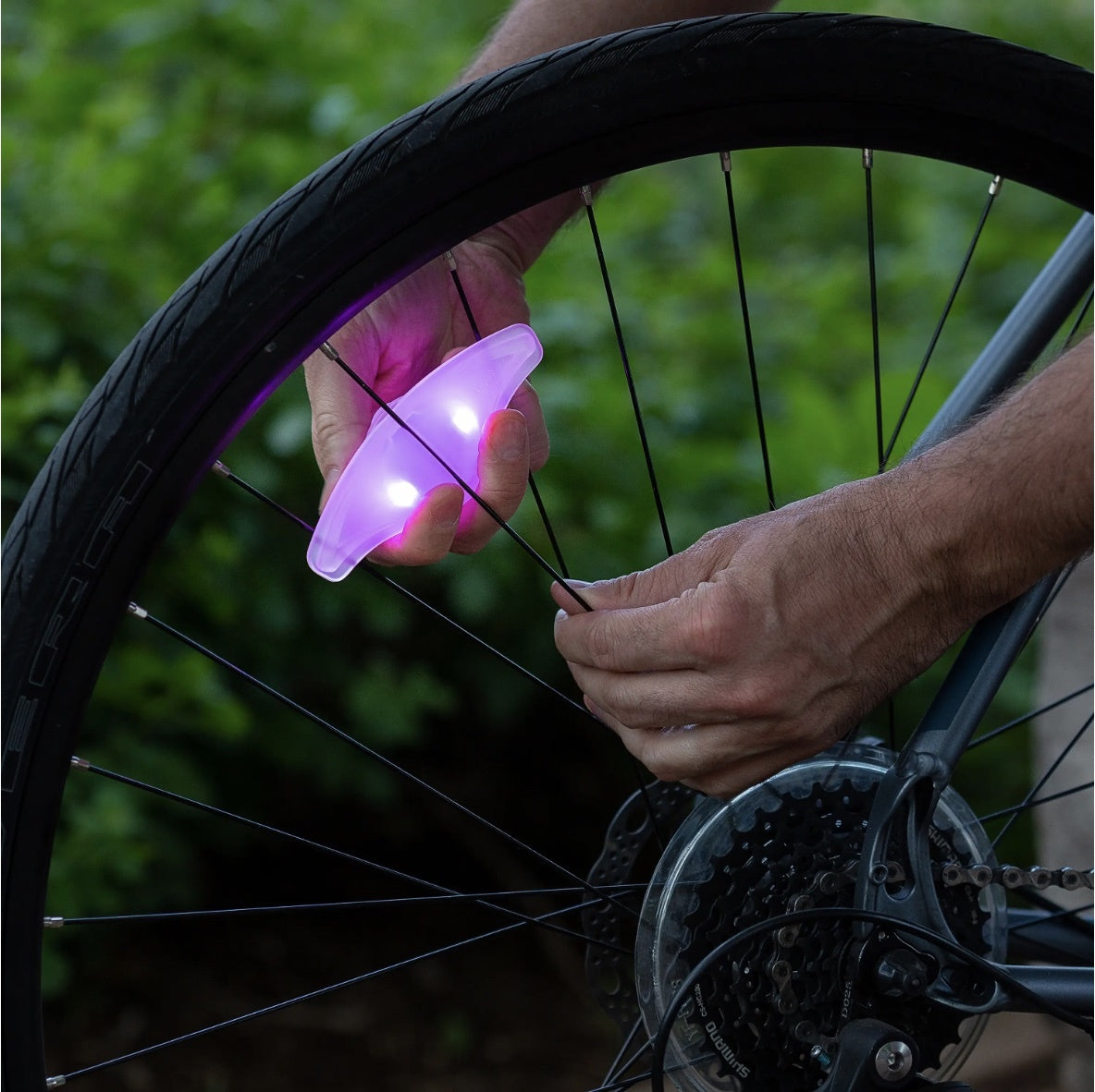 NiteIze DISCO Spoke Light USB Rechargeable