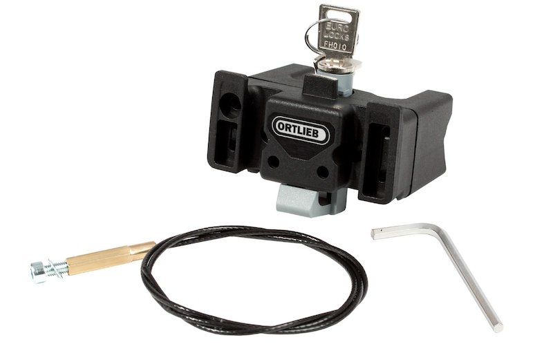 Ortlieb Handlebar Mounting Set with key E185
