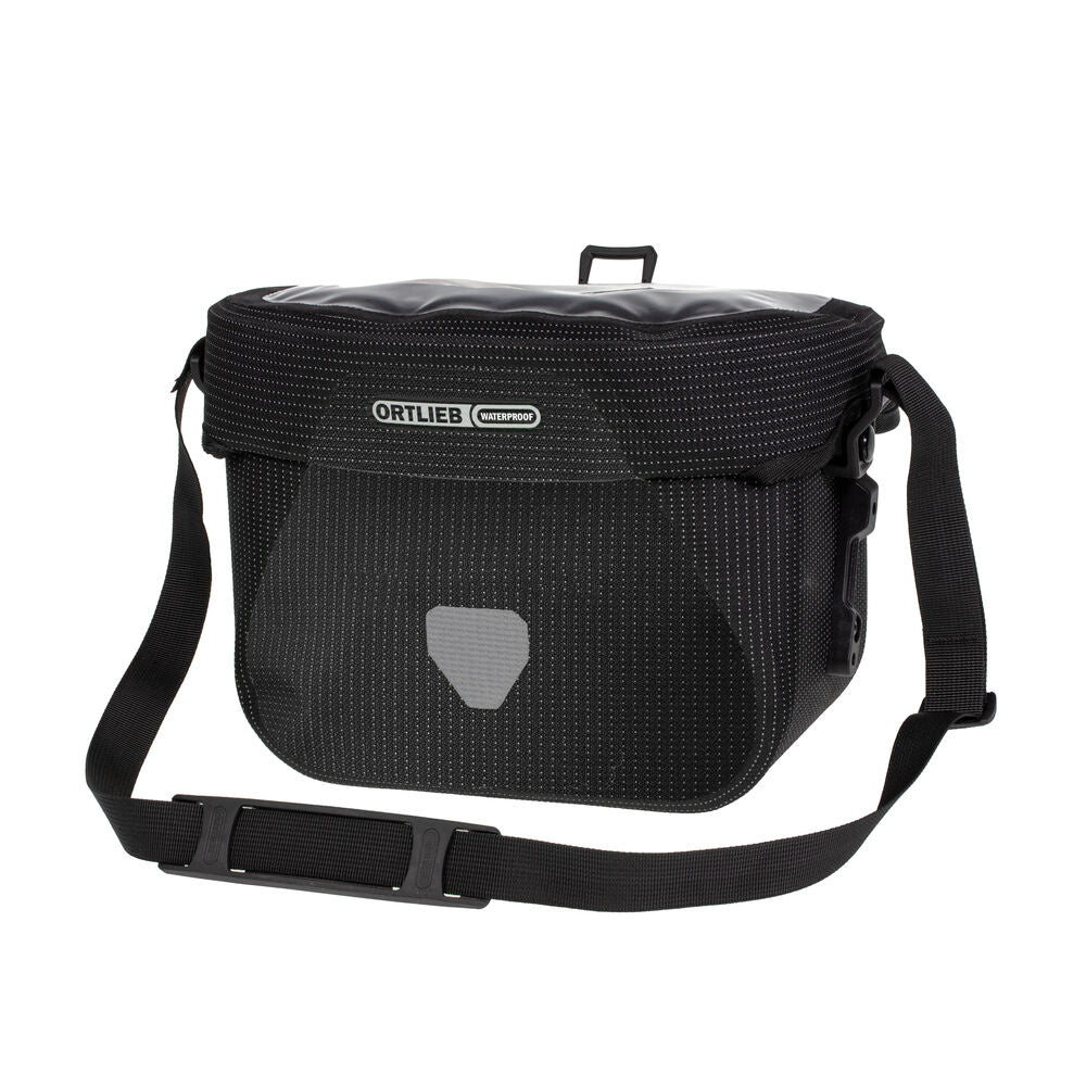 Ortlieb Ultimate High Visibility Handlebar Bag , Black/Reflex  L / 6.5L