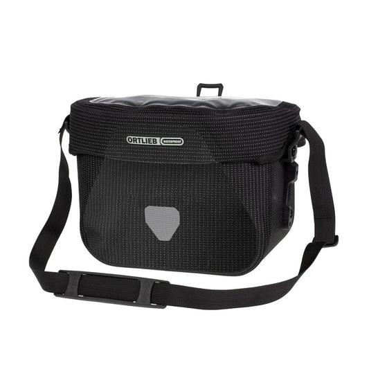 Ortlieb Ultimate High Visibility Handlebar Bag , Black/Reflex  L / 6.5L