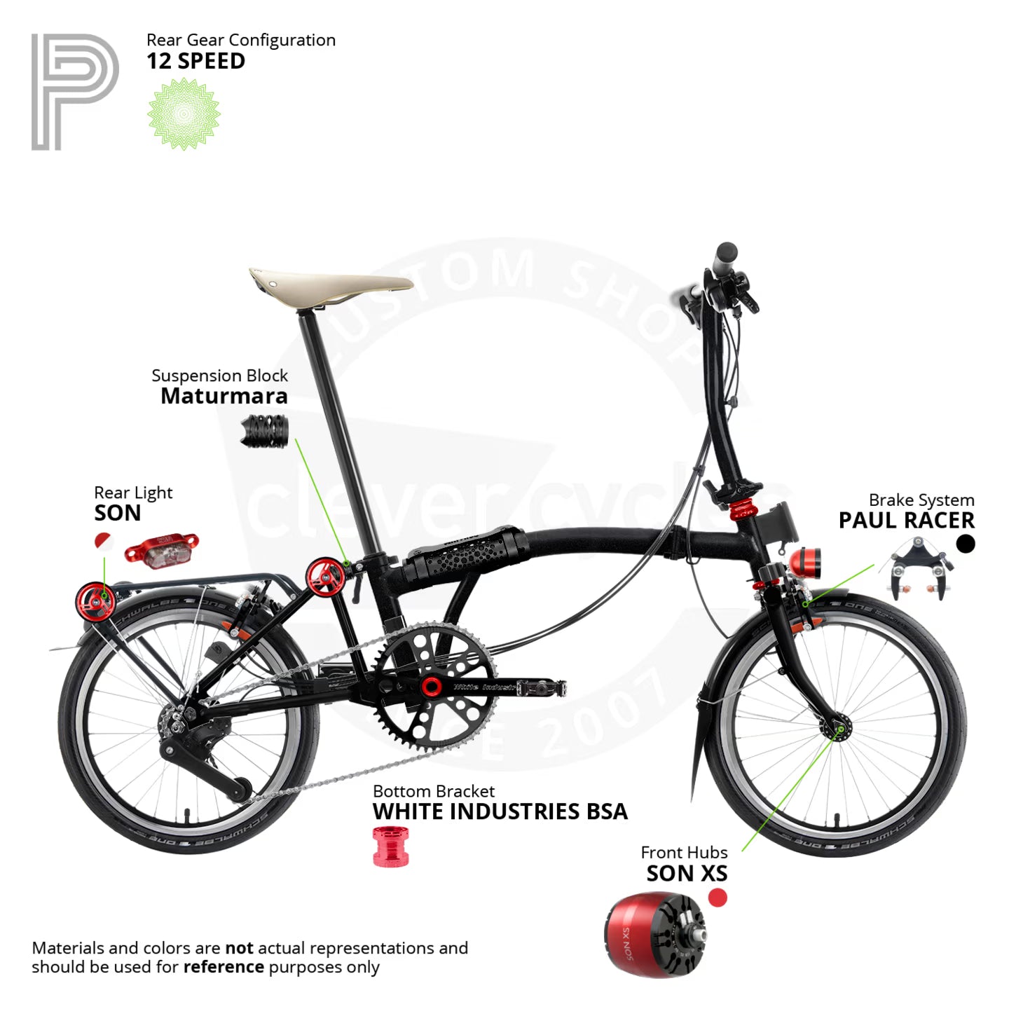 P Line - Brompton Custom Shop - Terminator